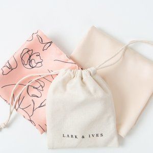 NWT LARK & IVES HAIR SCARF SET!